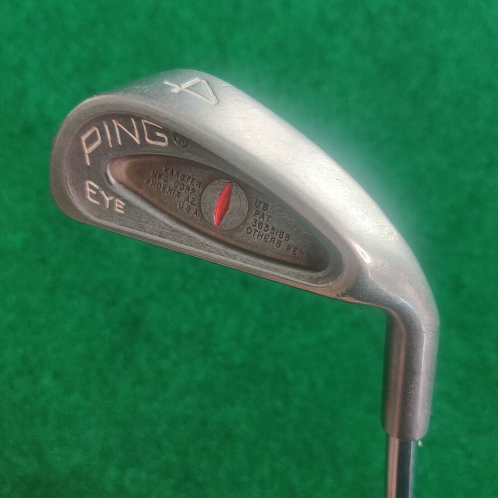 Ping Cat Eye Red dot Single 4 Iron ZZ Lite Stiff Flex Steel Shaft RH Orig. Grip